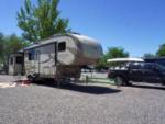 5th wheel in RV site at Junction West RV Park - thumbnail