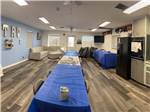 A long table in the rec room at CANYON TRAIL RV PARK - thumbnail
