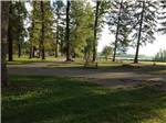View larger image of A row of gravel RV sites at SPRUCE PARK ON THE RIVER image #2