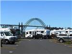 View larger image of RVs and trailers at campground at PORT OF NEWPORT MARINA  RV PARK image #3