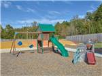 The playground equipment at CLABOUGH'S CAMPGROUND - thumbnail