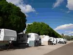 Row of RVs at Rivers Edge RV Resort - thumbnail