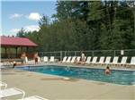 View larger image of People swimming in the pool at TWIN TAMARACK FAMILY CAMPING  RV RESORT image #8