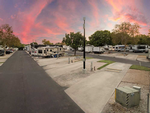 RV park at sunset - thumbnail
