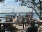 View larger image of People on the deck at NORTH BEACH CAMP RESORT image #9