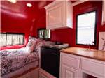 Inside of one of the rental trailers at PALM CANYON HOTEL AND RV RESORT - thumbnail