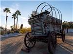 A rustic covered wagon at PALM CANYON HOTEL AND RV RESORT - thumbnail