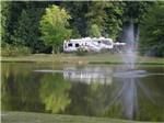 Trailer camping on the water at LEISURE ACRES CAMPGROUND - thumbnail