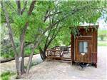 Side view of the tiny home at CEDAR CREEK RV PARK - thumbnail