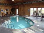 View larger image of Indoor pool at PONCHOS POND image #2