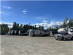 RV pull thru sites in the park - thumbnail