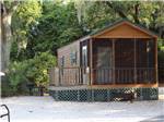 View larger image of One of the many camping cabins at RIVERS END CAMPGROUND image #8