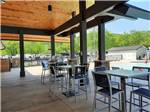 An outdoor seating area at PIGEON FORGE RV RESORT - thumbnail
