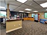 Front desk and vending options at INDIGO BLUFFS RV PARK AND RESORT - thumbnail