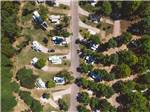 Aerial view of campsites at INDIGO BLUFFS RV PARK AND RESORT - thumbnail