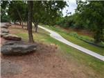 A walking path thru the grass at WICHITA FALLS RV PARK - thumbnail