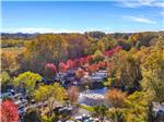 Aerial view of the RV sites at Lakewood RV Resort - thumbnail