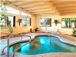 View larger image of Large indoor heated spa at MISSION VIEW RV RESORT image #7