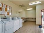 View larger image of Inside of the laundry room at ORANGE GROVE RV PARK image #7