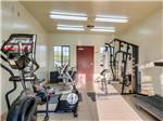 View larger image of Inside of the exercise room at ORANGE GROVE RV PARK image #9