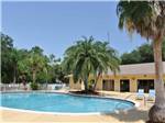 View larger image of The empty swimming pool awaits you at SUNSHINE TRAVEL RV RESORT image #1