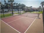 View larger image of The fenced in pickleball court at JA-MAR NORTH RV RESORT image #12