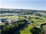 View larger image of Aerial view of campground at OLD BARN RESORT image #4