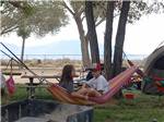 Kids in a hammock - thumbnail