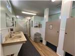 Inside of the clean bathrooms at WOLFIES CAMPGROUND - thumbnail