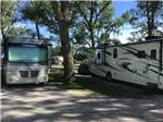 View larger image of Motorhomes in gravel RV sites at ON-UR-WA RV PARK image #4