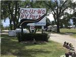 View larger image of The front entrance sign at ON-UR-WA RV PARK image #11