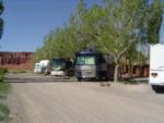 Sites with view of red rock mountains at Thousand Lakes RV Park & Campground - thumbnail