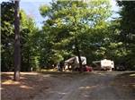 Dirt road leading to campsites at YORK BEACH CAMPER PARK - thumbnail