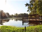 View larger image of The dock on the lake at LAKE PAN RV VILLAGE image #1