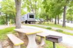 Panic with grill at site Branson View RV Park - thumbnail