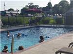 People swimming in the pool at OAK PLANTATION CAMPGROUND - thumbnail