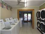 View larger image of The clean laundry room at TRIPLE J RV PARK image #5