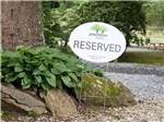 View larger image of Reserved parking sign at PEACHTREE COVE RV PARK image #2