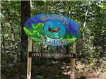 View larger image of The front entrance sign at TWO LAKES CAMPING AREA image #2