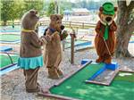 Yogi Bear and friends playing miniature golf at JELLYSTONE PARK AT MAMMOTH CAVE - thumbnail