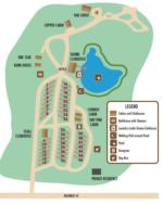 Map of site Arrowhead Point RV Park & Campground - thumbnail