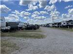 The gravel road between RV sites at OVERLAND RV PARK - thumbnail
