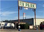 The front entrance sign at OVERLAND RV PARK - thumbnail