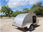 A tear drop trailer parked at FORT CLARK SPRINGS RV PARK - thumbnail