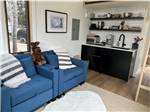 Chair and kitchenette in the rental - thumbnail