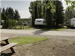 Picnic table by site - thumbnail