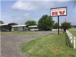 The front entrance sign and road at MOCKINGBIRD HILL RV PARK - thumbnail