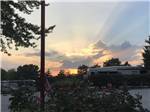 Spectacular sunset on display for RVers at LAZY DAY CAMPGROUND - thumbnail