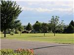 View larger image of A far view distance of RVs parked in their sites at ROBIDOUX RV PARK image #6