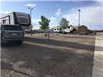 View larger image of A row of gravel RV sites at TOWN  COUNTRY RV PARK image #2